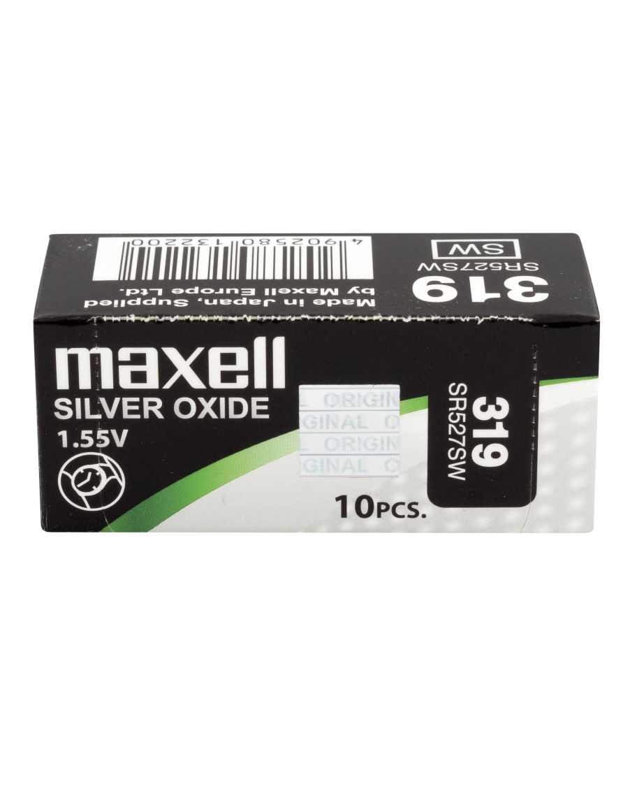 Maxell SR527SW (319) 10 pilas