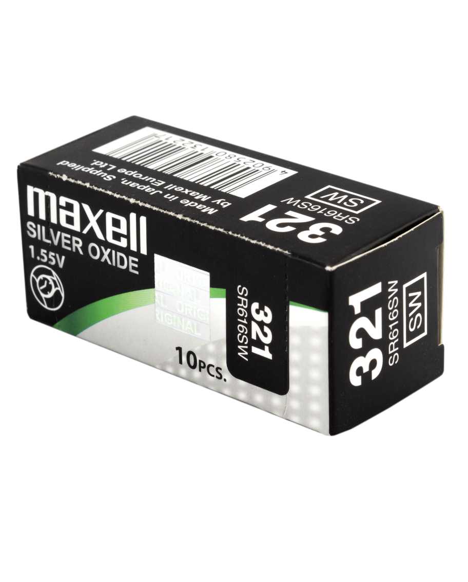Maxell SR616SW (321) 10 pilas