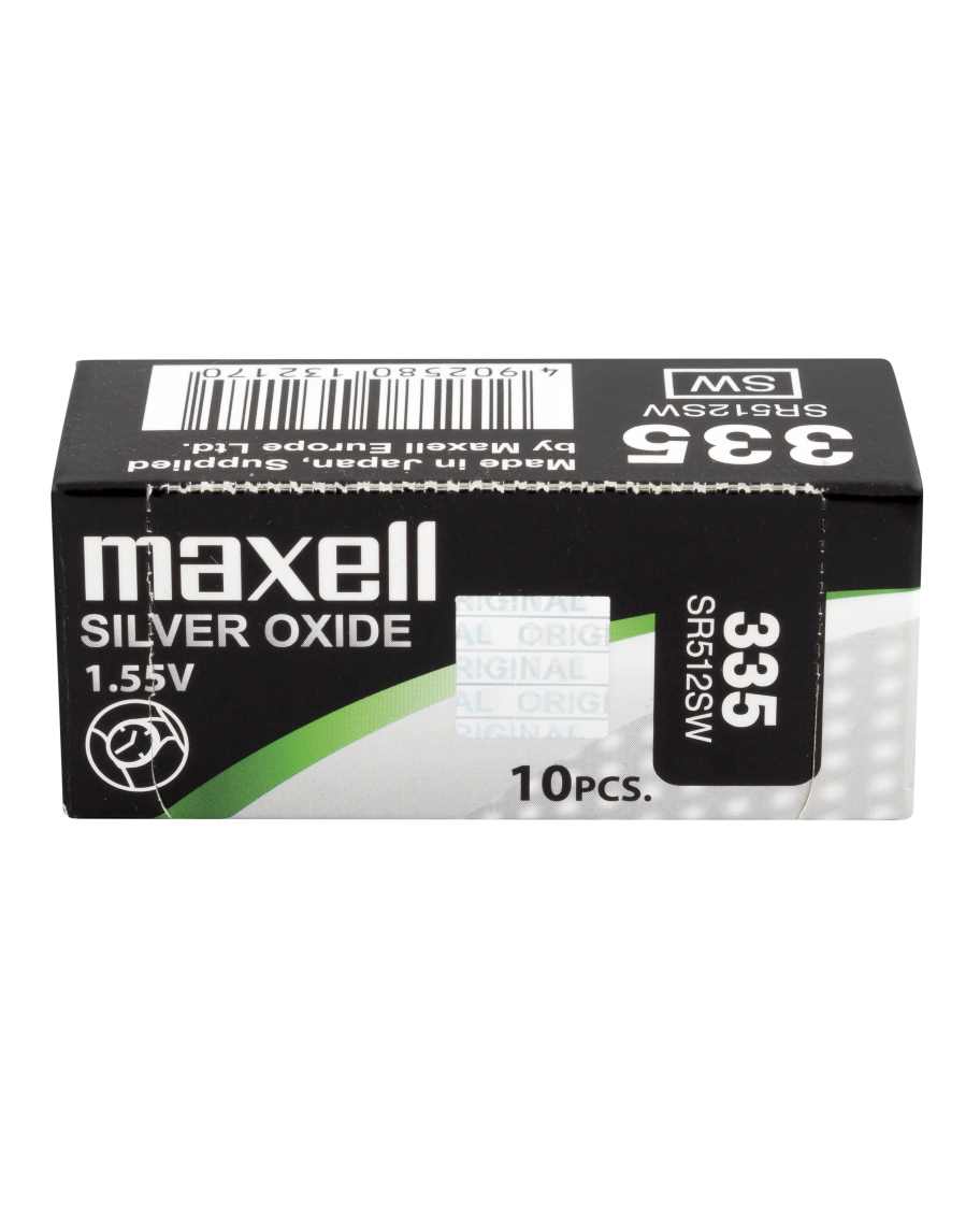Maxell SR512SW (335) 10 pilas