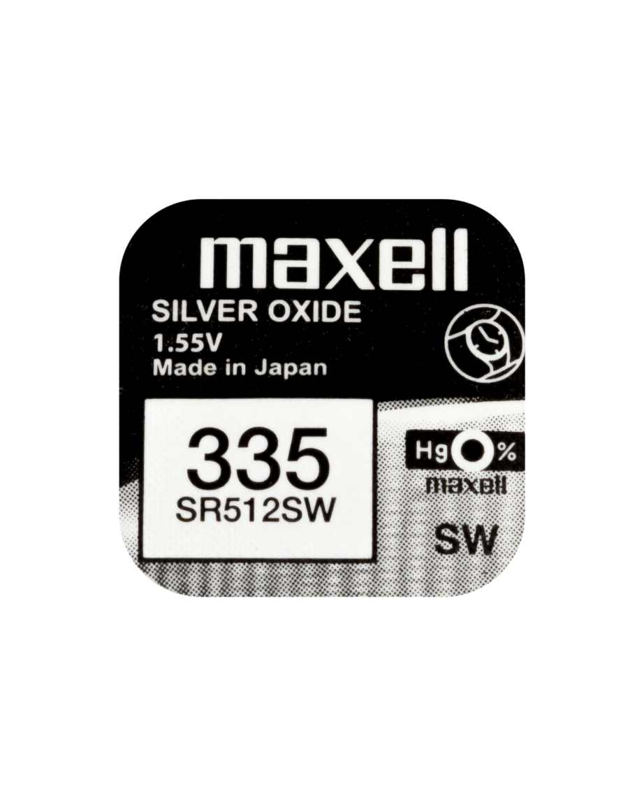 Maxell SR512SW (335) 10 pilas