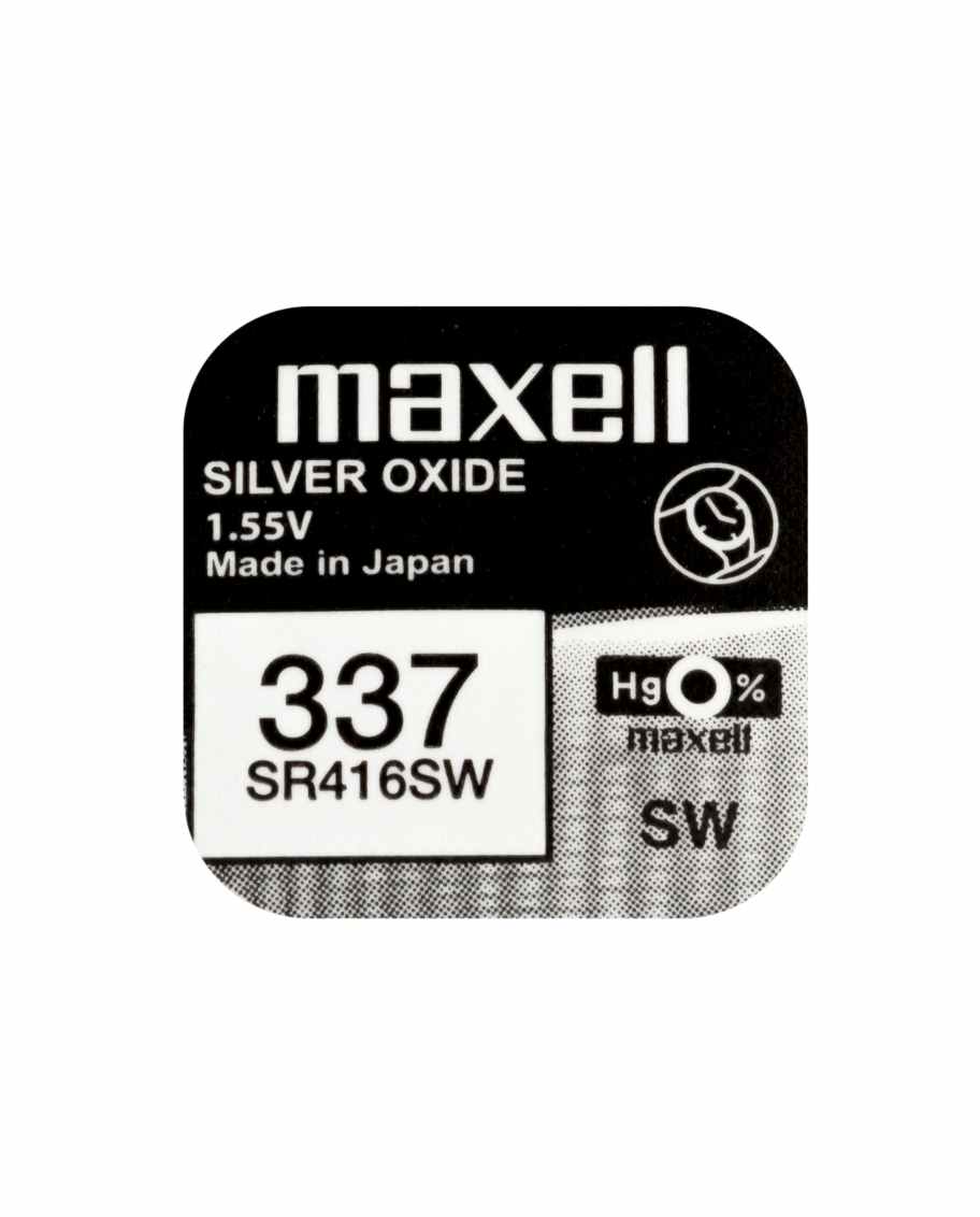 Maxell SR416SW (337) 10 pilas