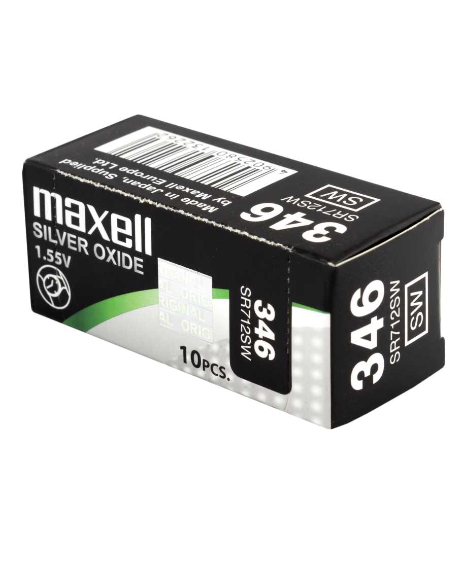 Maxell SR712SW (346) 10 pilas