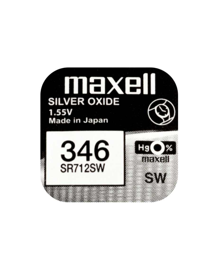 Maxell SR712SW (346) 10 pilas