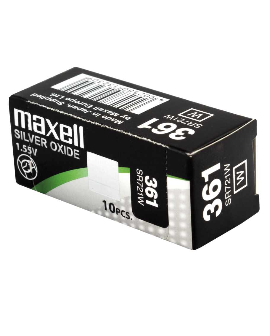 Maxell SR721W (361) 10 pilas