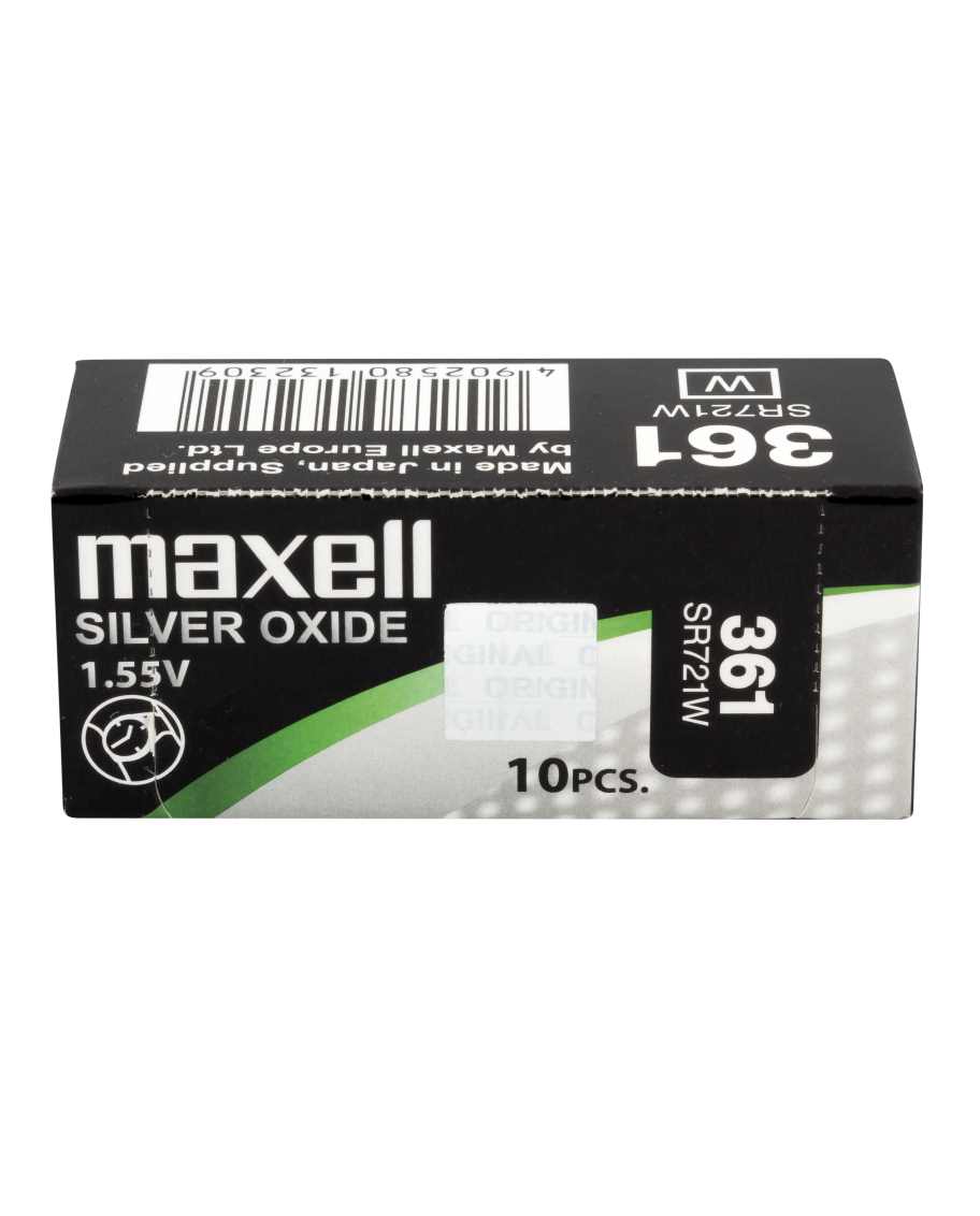 Maxell SR721W (361) 10 pilas
