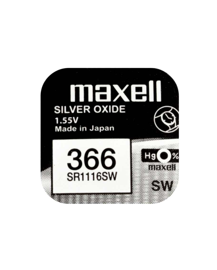 Maxell SR1116SW (366) 10 pilas