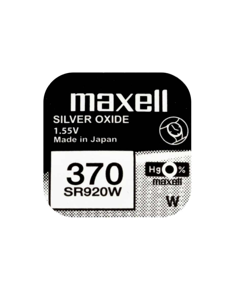 Maxell SR920W (370) 10 pilas