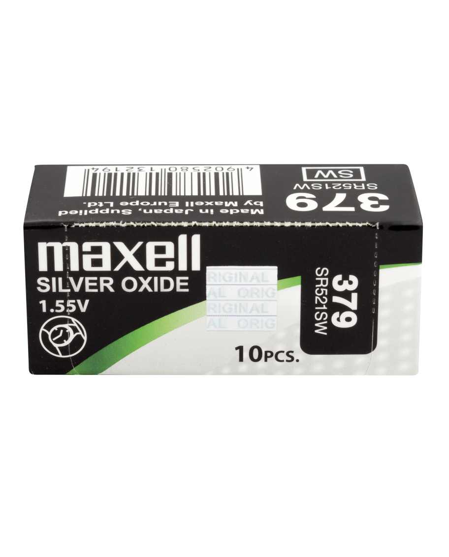 Maxell SR521SW (379) 10 pilas