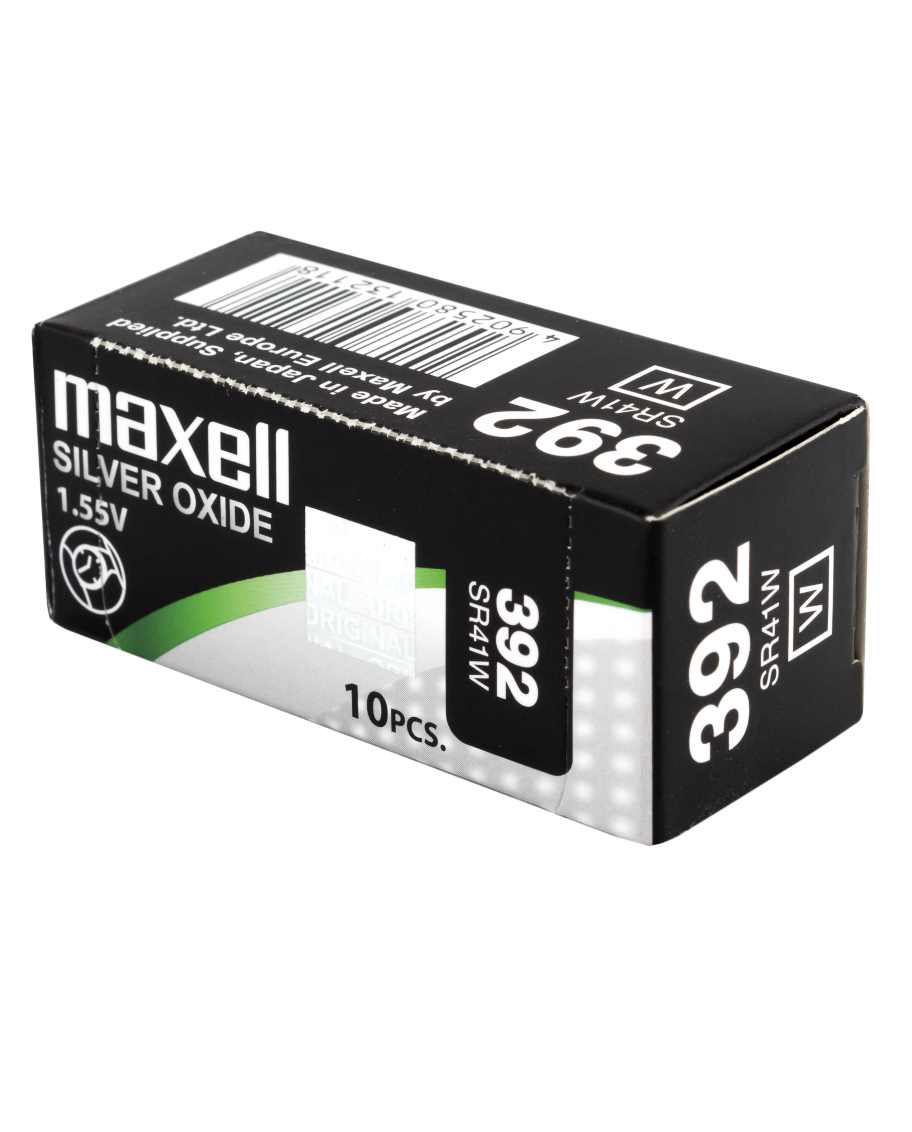 Maxell SR41W (392) 10 pilas