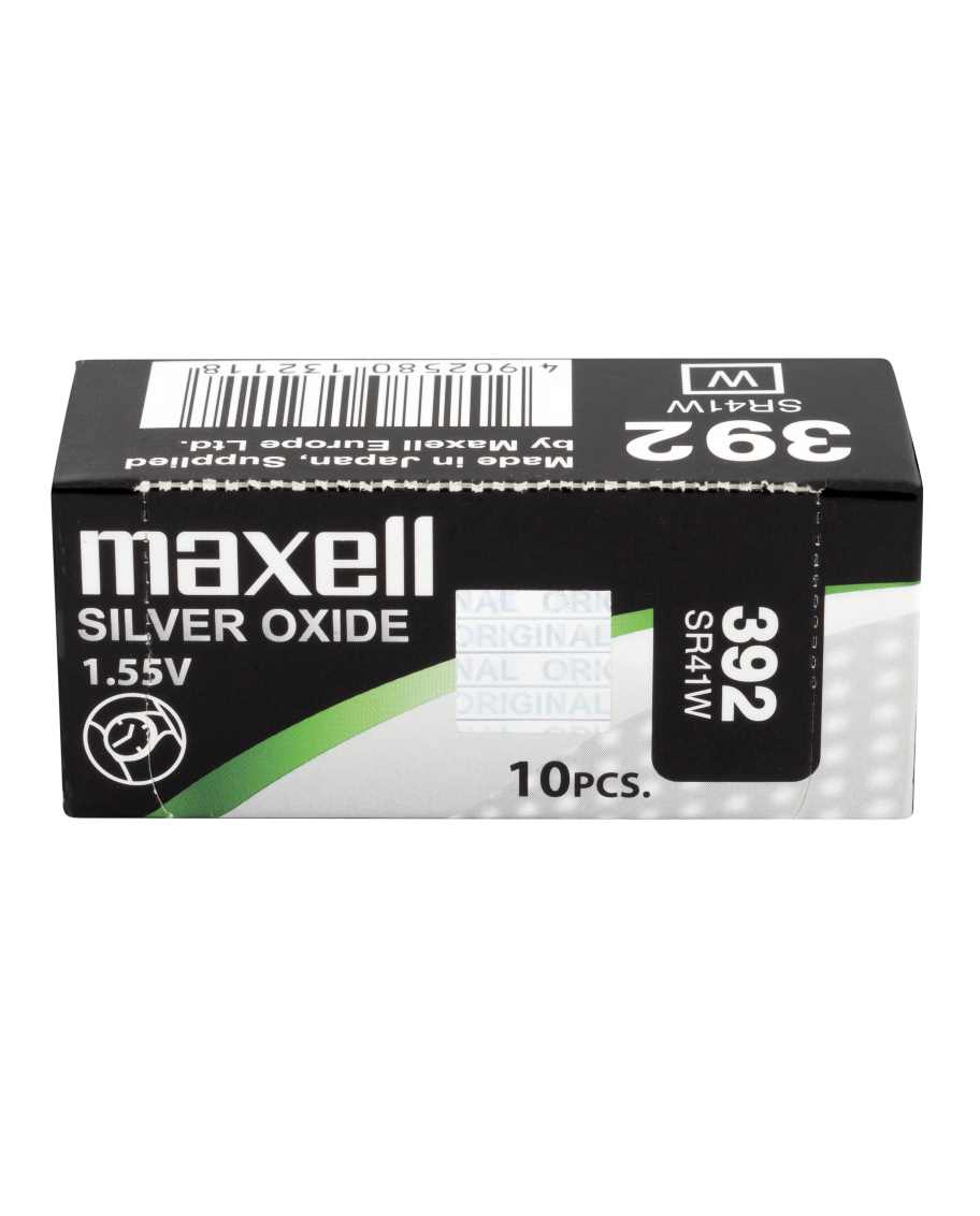 Maxell SR41W (392) 10 pilas