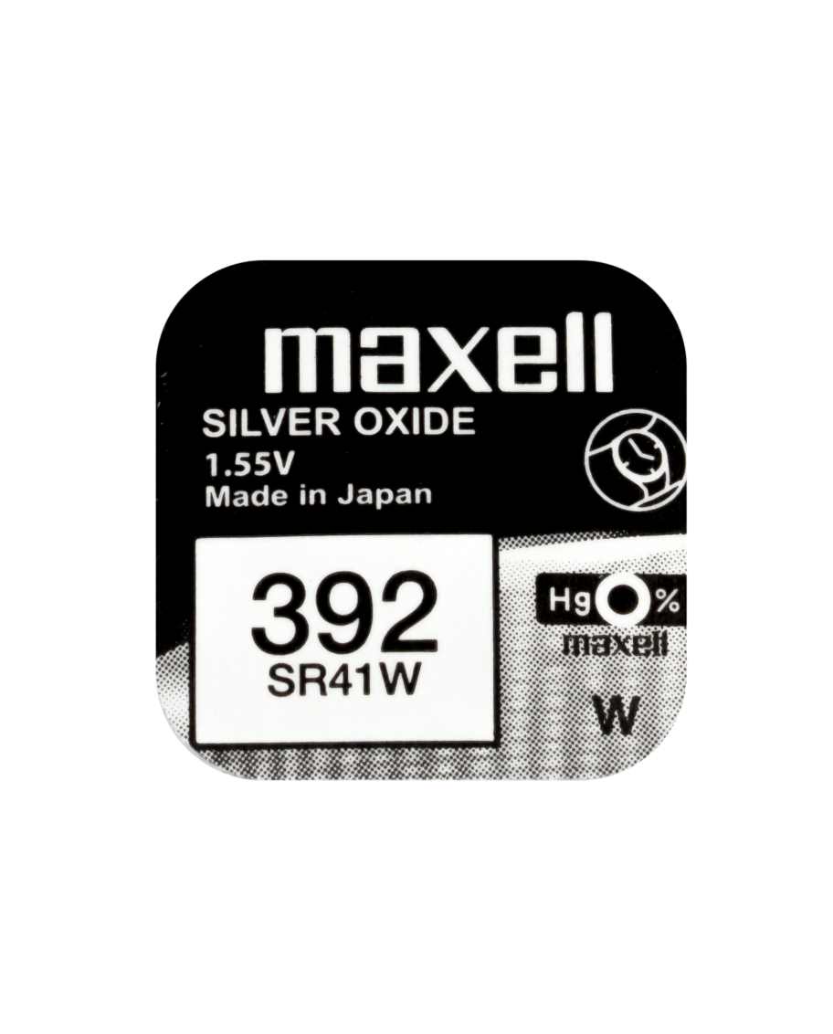 Maxell SR41W (392) 10 pilas