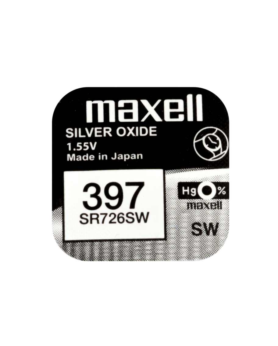 Maxell SR726SW (397) 10 pilas