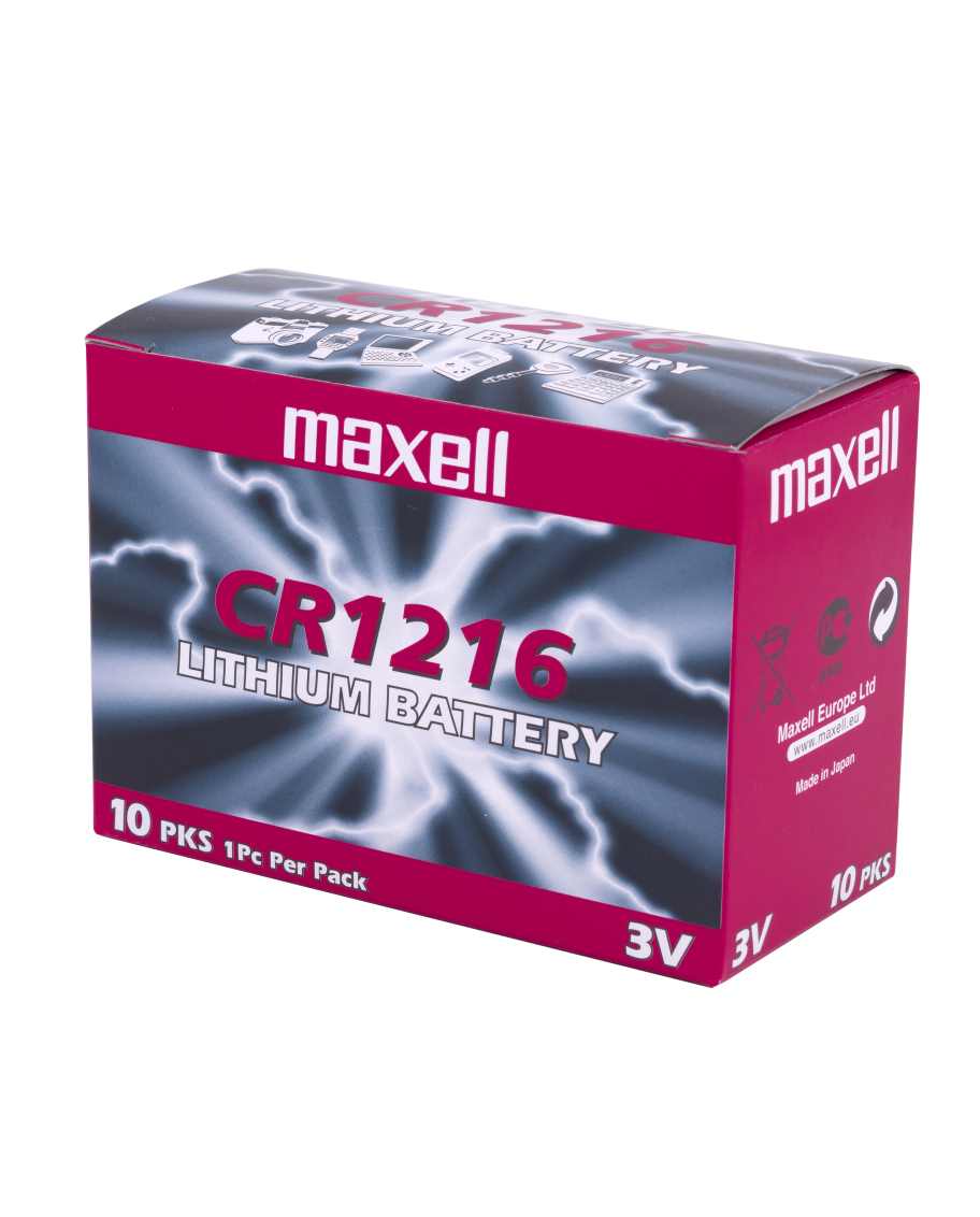 Maxell CR1216 (10 Pilas)