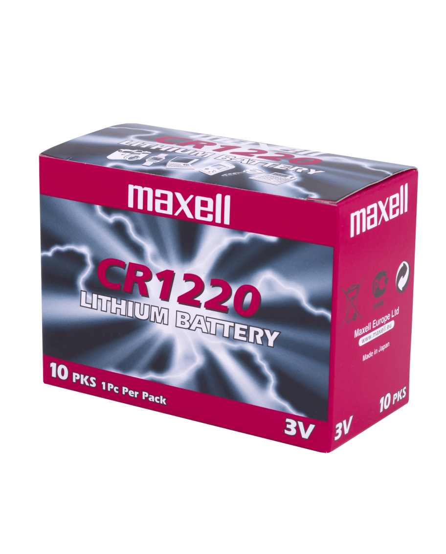 Maxell CR1220 (10 Pilas)
