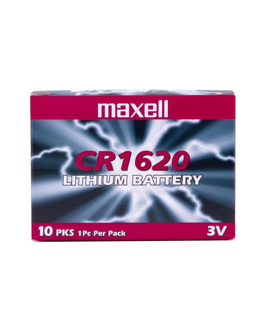 Maxell CR1620 (10 Pilas)