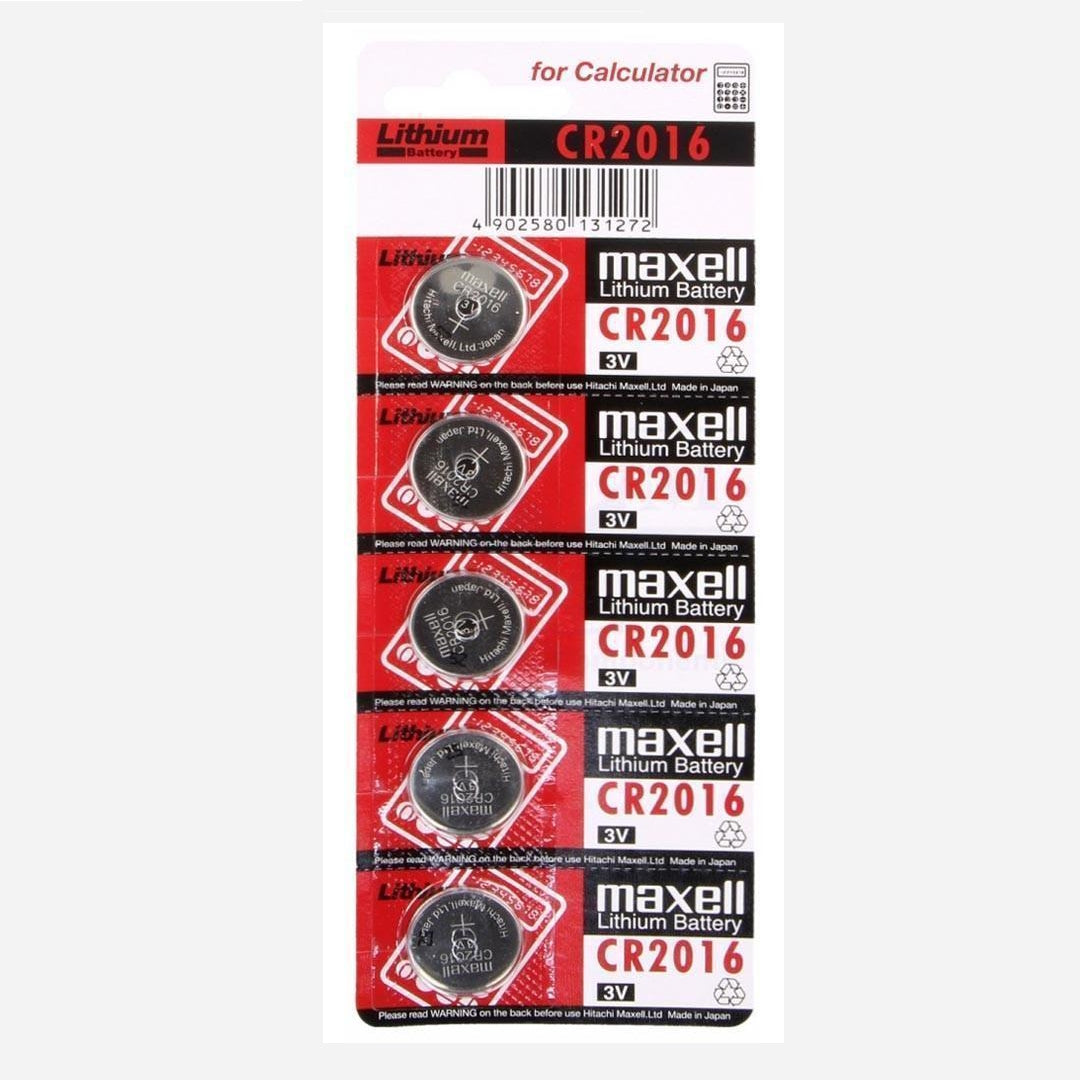 Maxell CR2016 (5 Pilas)