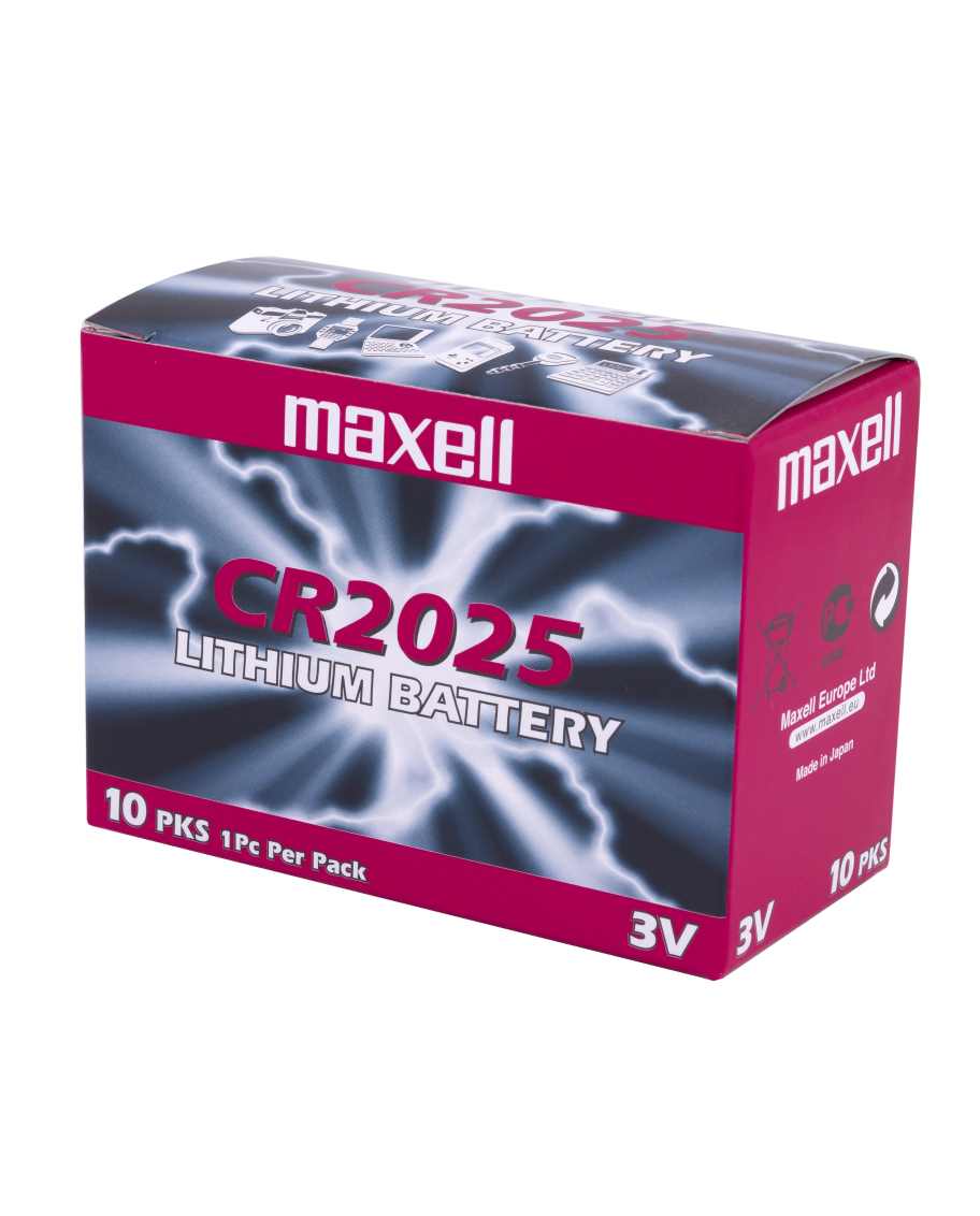 Maxell CR2025 (10 Pilas)