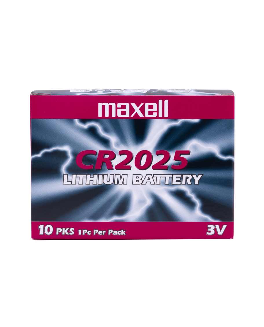 Maxell CR2025 (10 Pilas)
