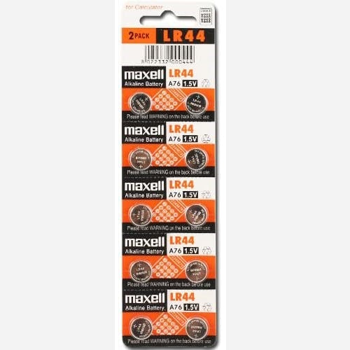 Maxell LR44 (10 Pilas)