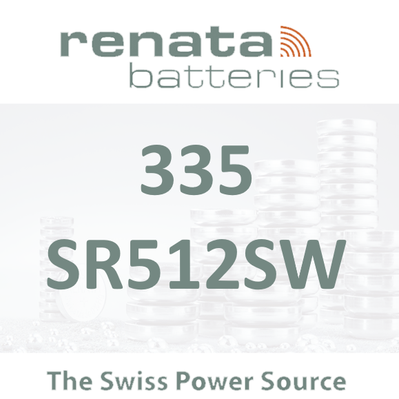 Renata (335) SR512SW - 10 Pilas