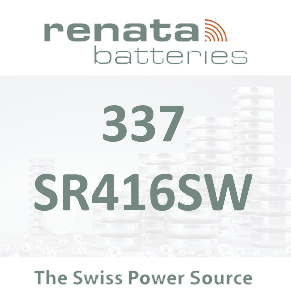 Renata (337) SR416SW - 10 Pilas