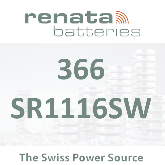 Renata (366) SR1116SW - 10 Pilas