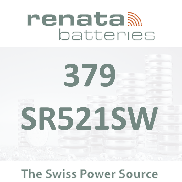 Renata (379) SR521SW - 10 Pilas