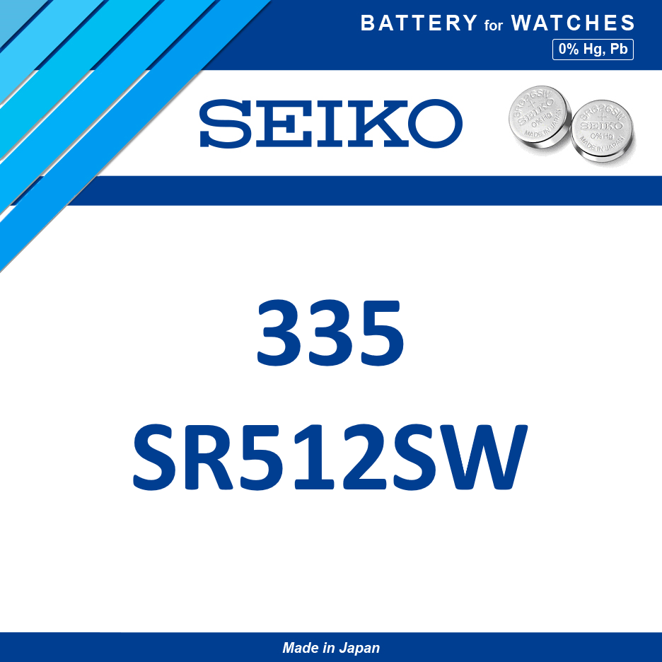 Seiko (335) SR512SW - 10 Pilas
