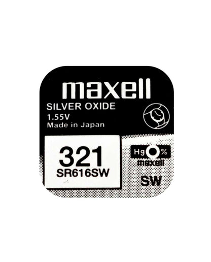 Maxell SR616SW (321) 10 pilas