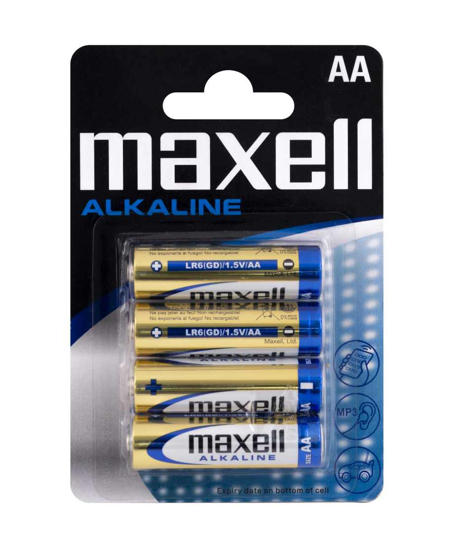 Maxell LR6 AA (4 Pilas)