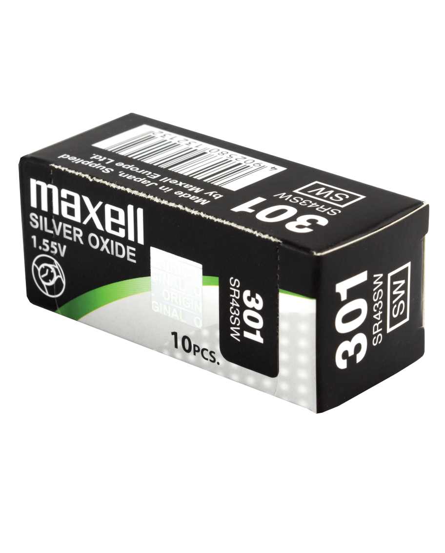 Maxell SR43SW (301) 10 pilas